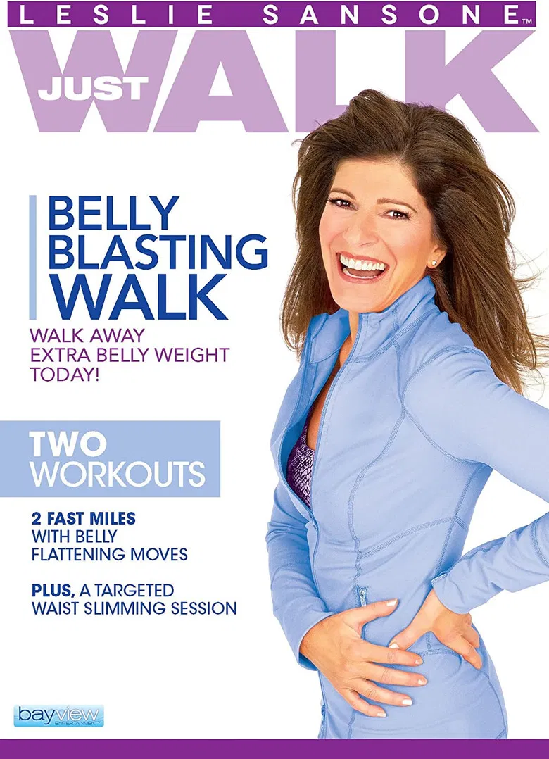 Leslie Sansone: Just Walk: Belly Blasting Walk poster background
