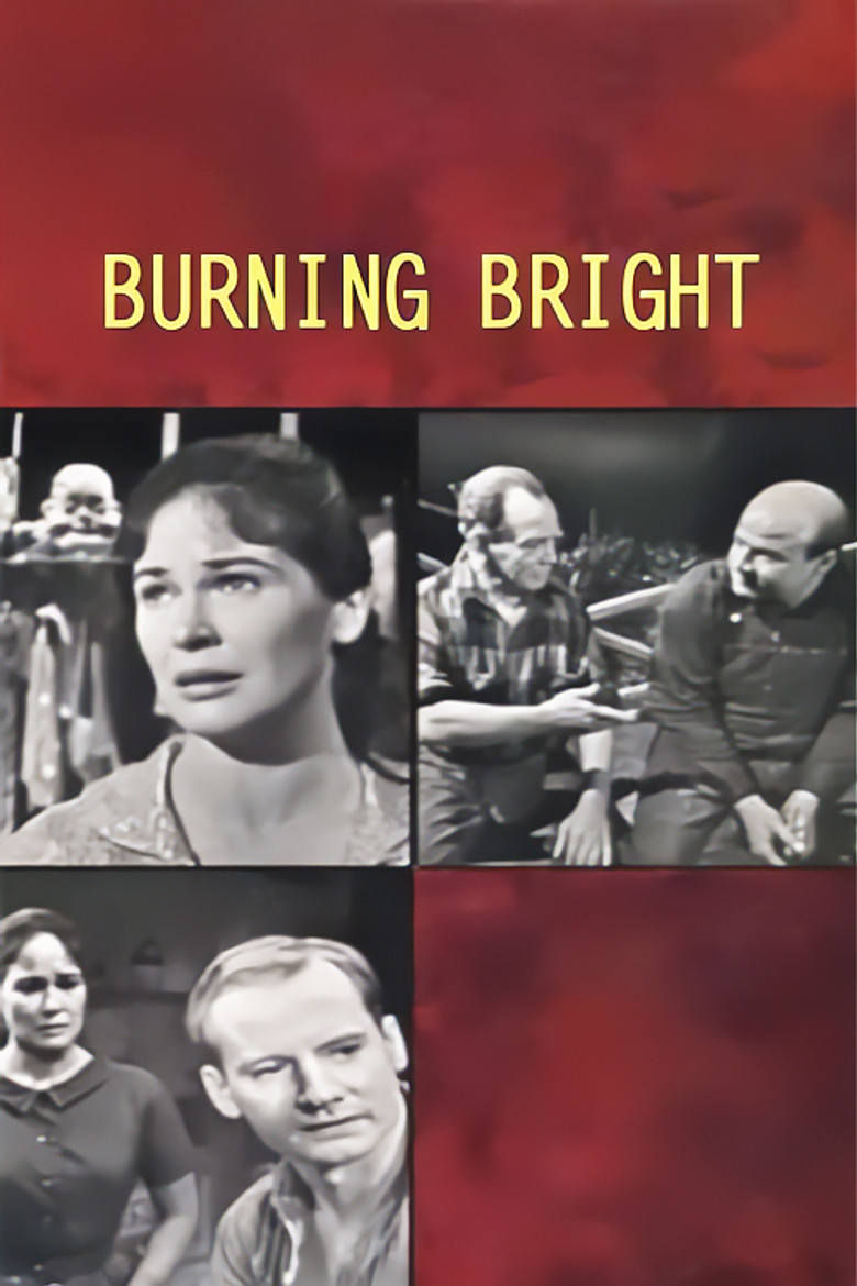 Burning Bright poster background