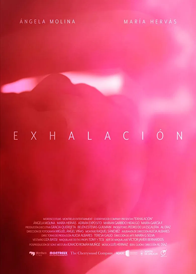 Exhalación poster background