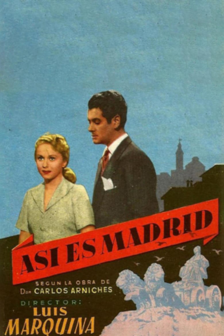 This is Madrid poster background