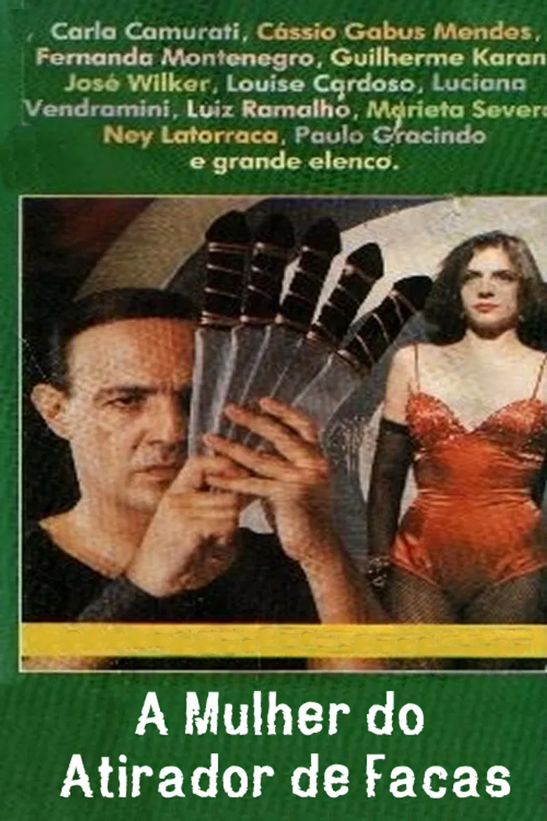 A Mulher do Atirador de Facas poster background