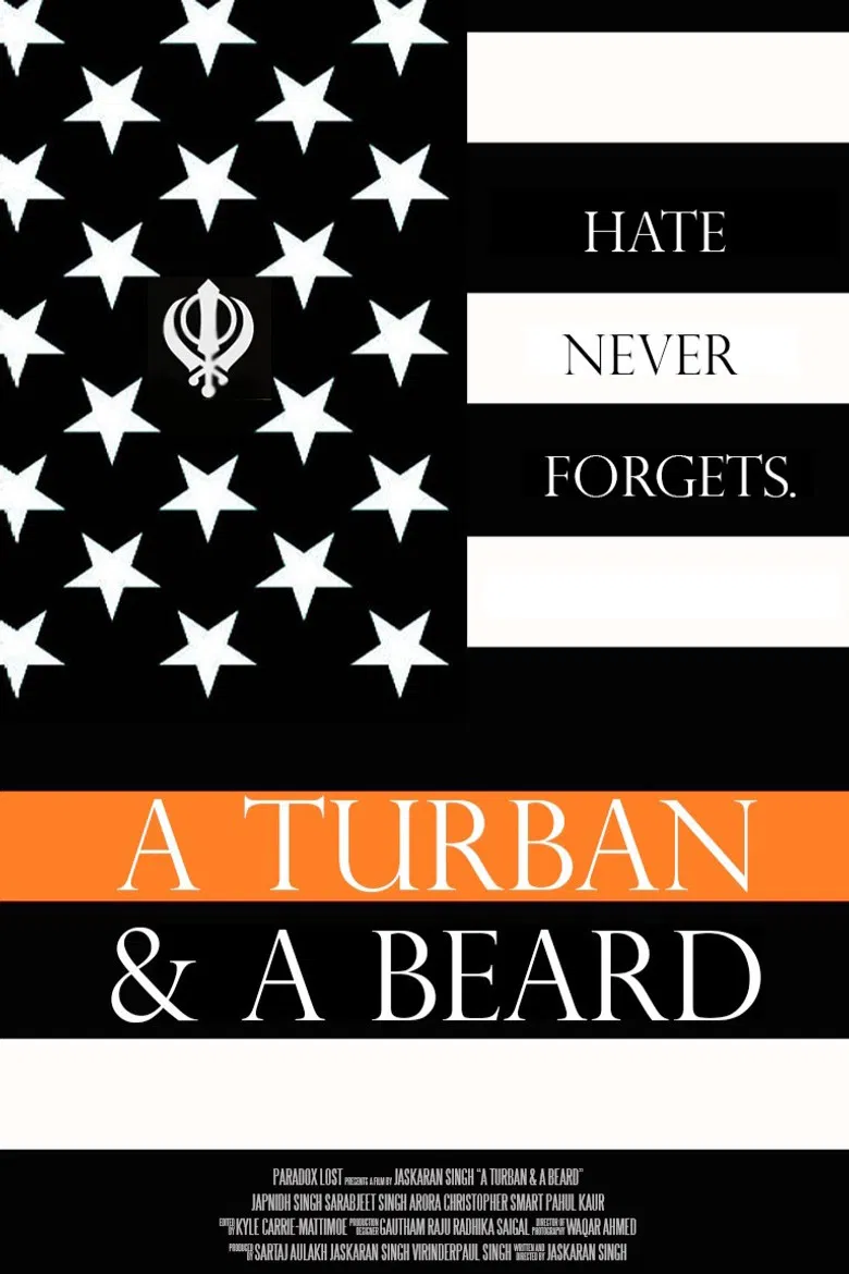 A Turban & A Beard poster background