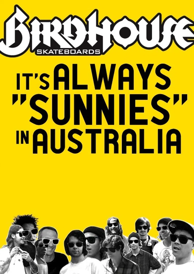 It's Always Sunnies In Australia poster background