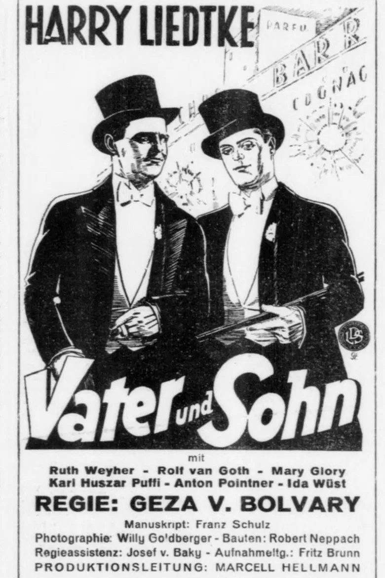 Vater und Sohn poster background