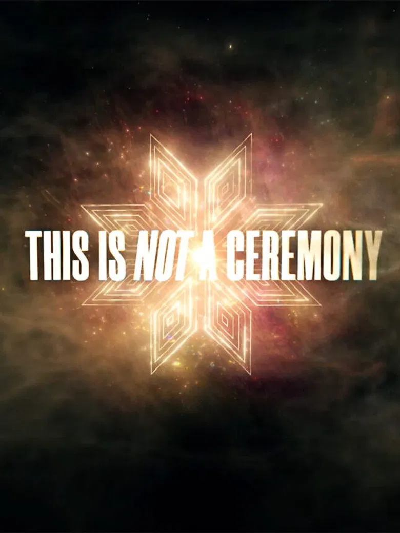 This Is Not a Ceremony poster background