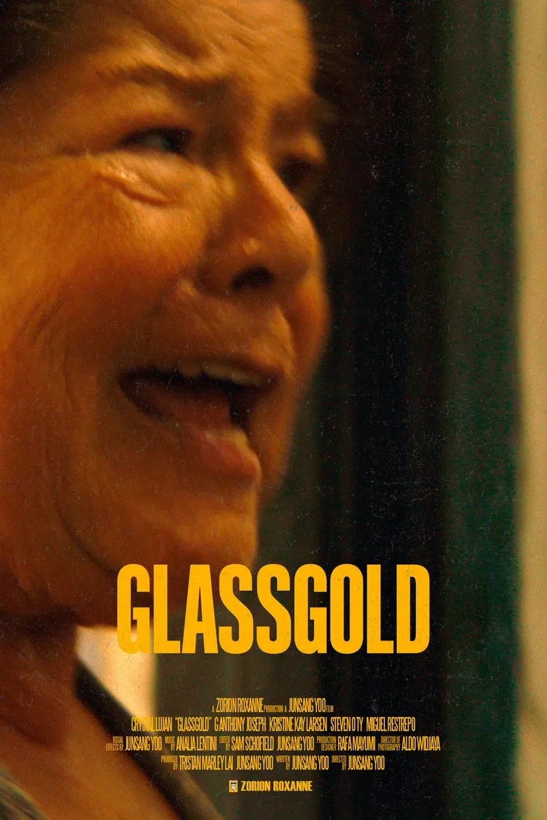 GLASSGOLD poster background
