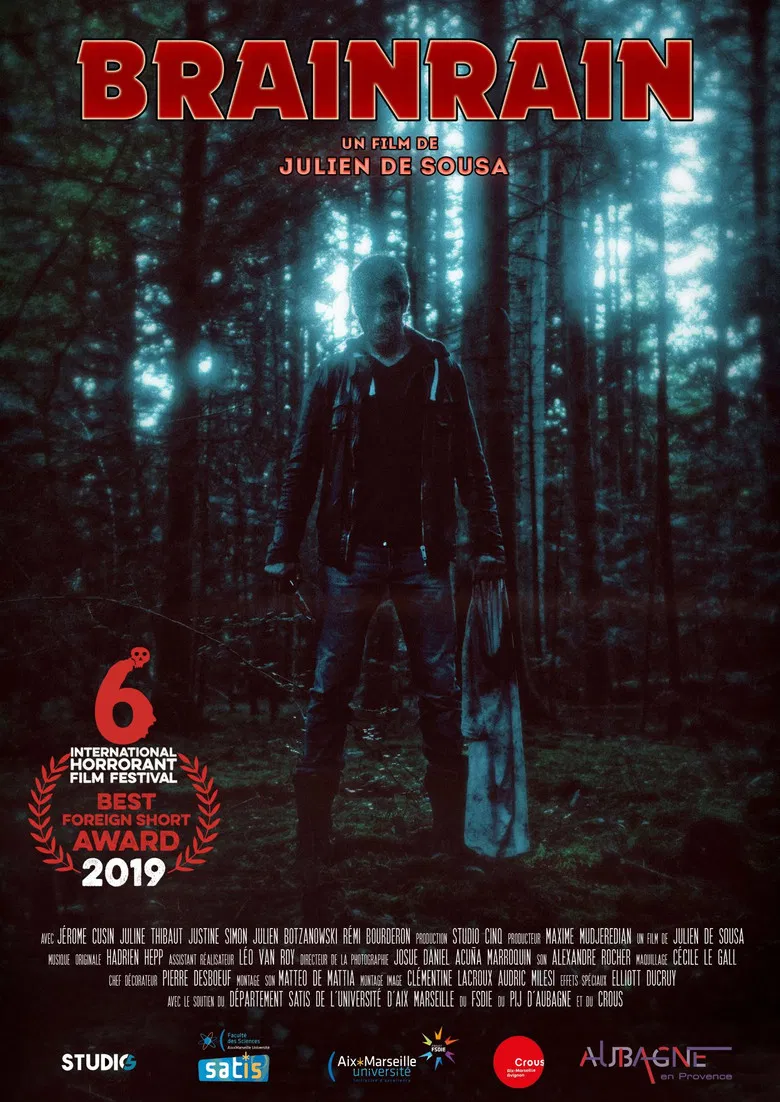 BrainRain poster background