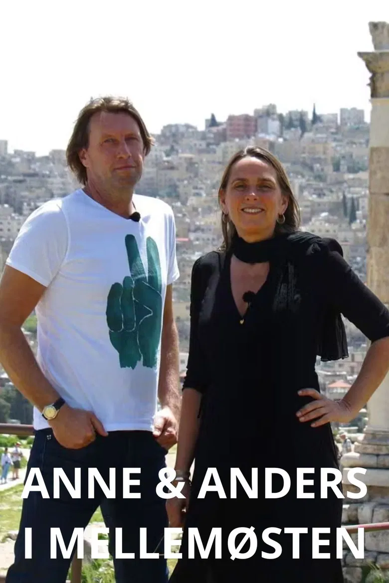 Anne og Anders i Mellemøsten poster background