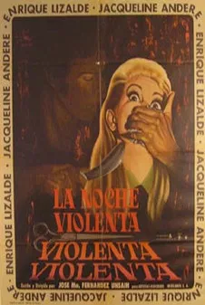 La noche violenta poster background