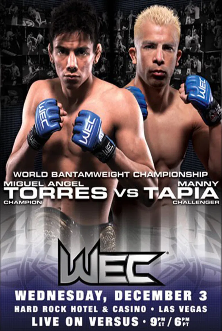 WEC 37: Torres vs. Tapia poster background