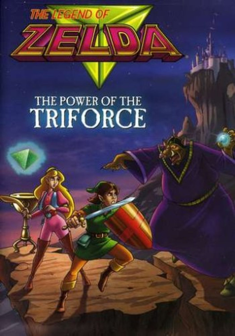 The Legend of Zelda: The Power of the Triforce poster background