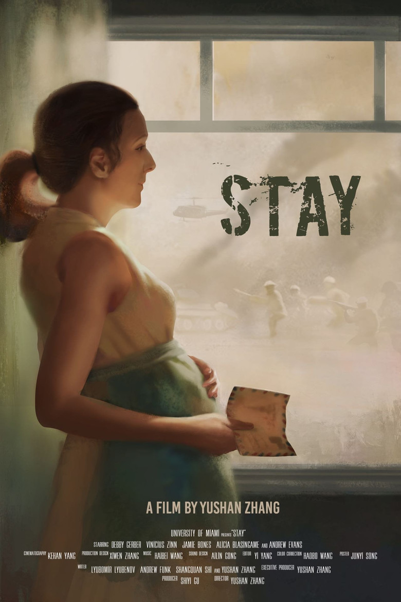 Stay poster background