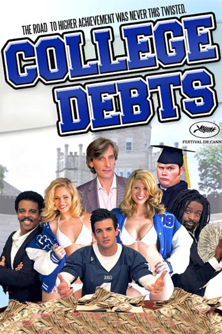 College Debts poster background