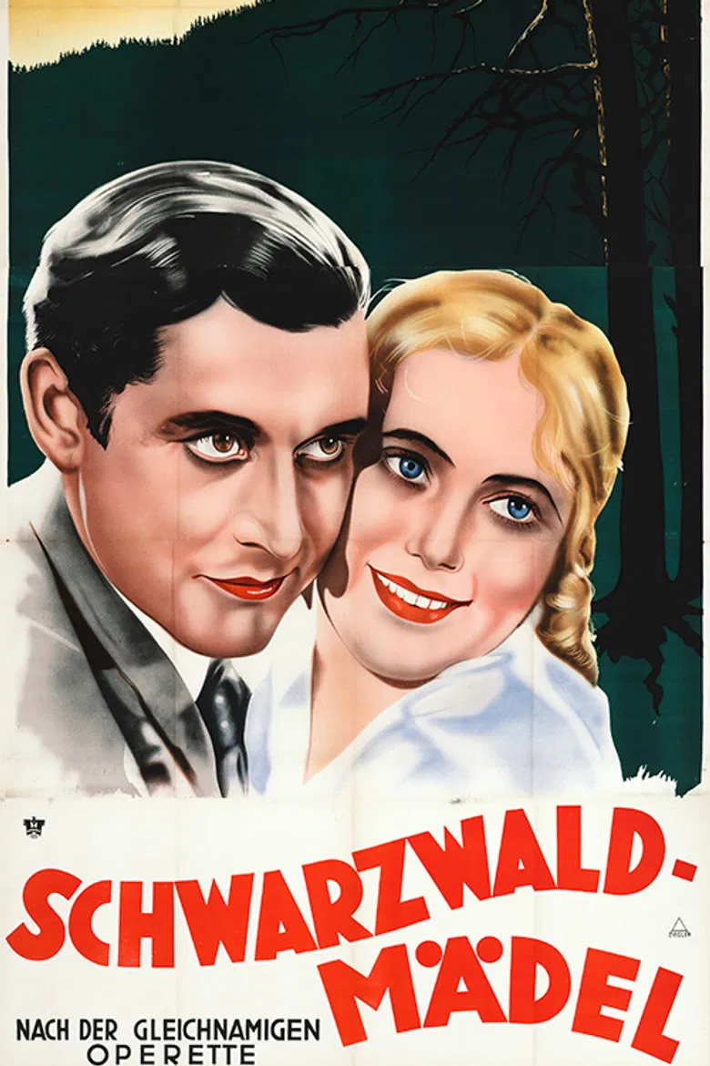 Schwarzwaldmädel poster background
