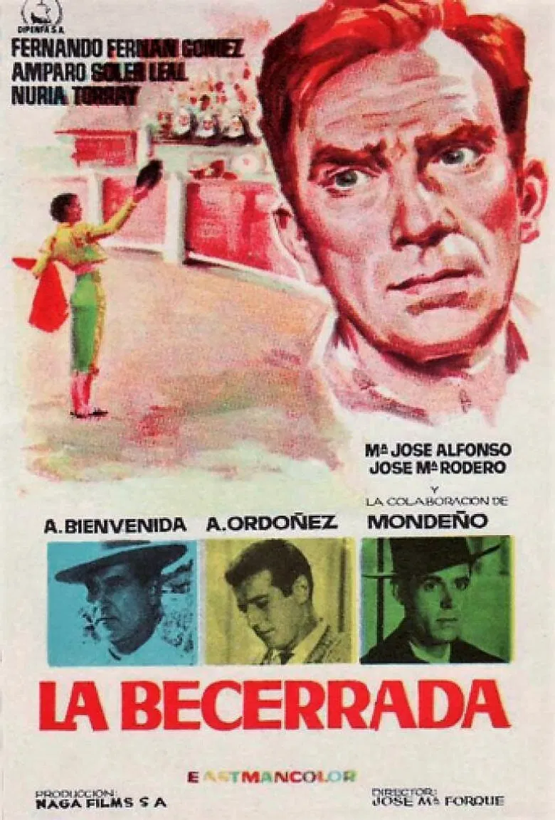 La becerrada poster background