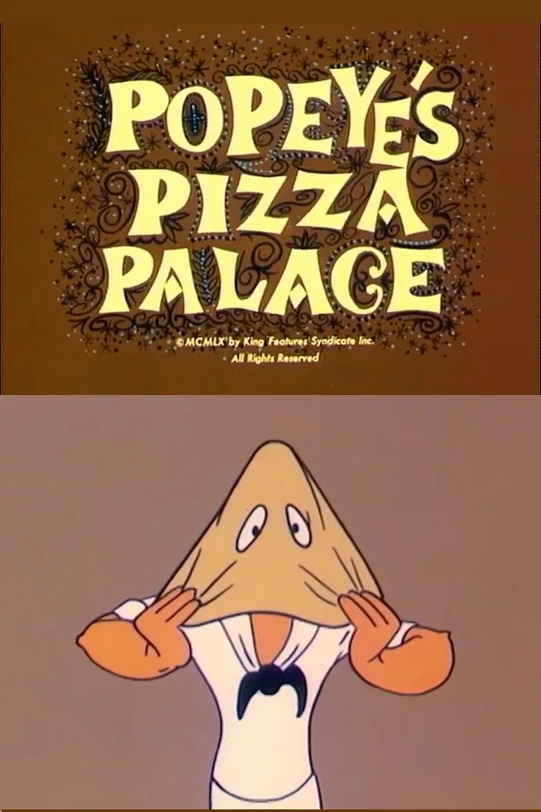 Popeye's Pizza Palace poster background