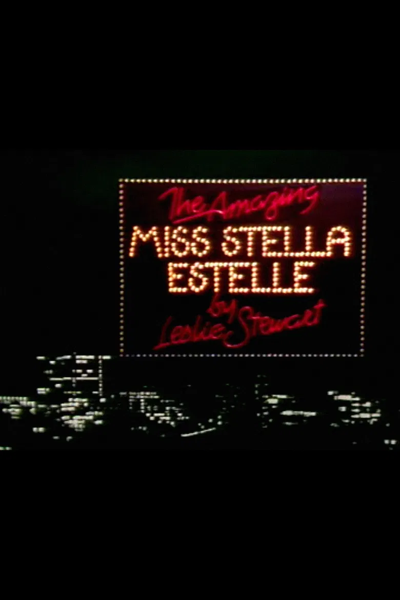 The Amazing Miss Stella Estelle poster background