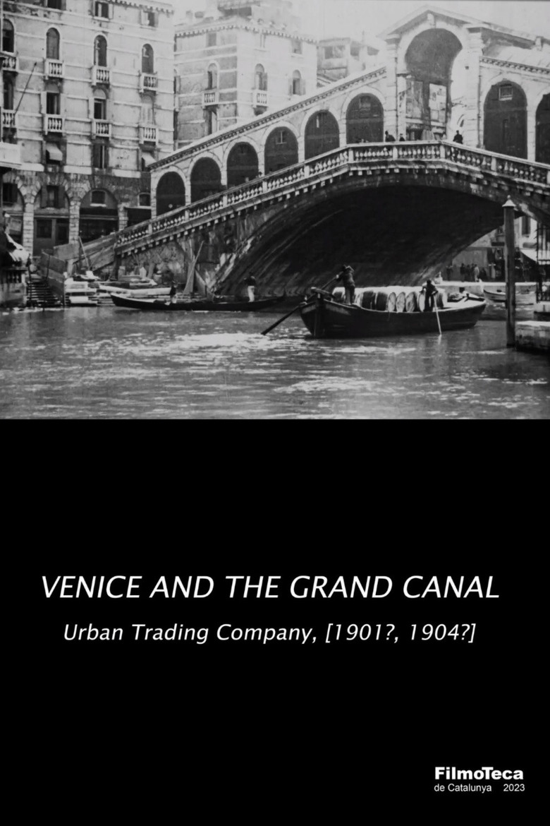 Venice and the Grand Canal poster background