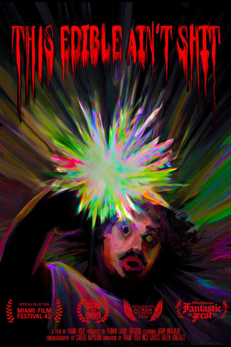 This Edible Ain't Shit poster background