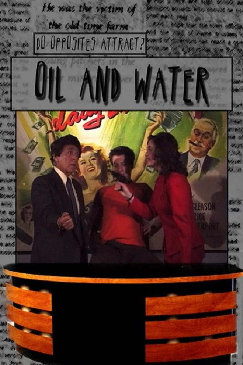 Oil & Water poster background