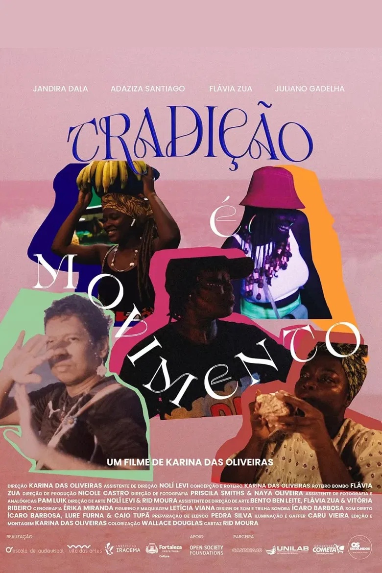 Tradição é Movimento poster background