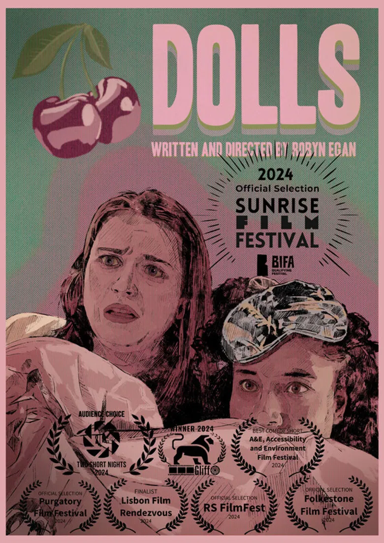 Dolls poster background