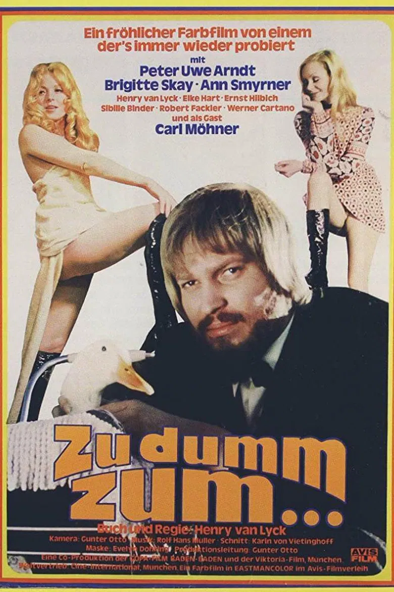 Zu dumm zum... poster background