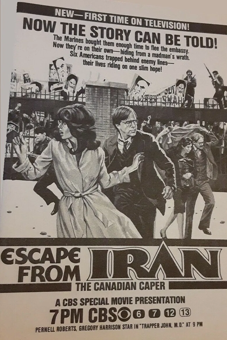 Escape from Iran: The Canadian Caper poster background
