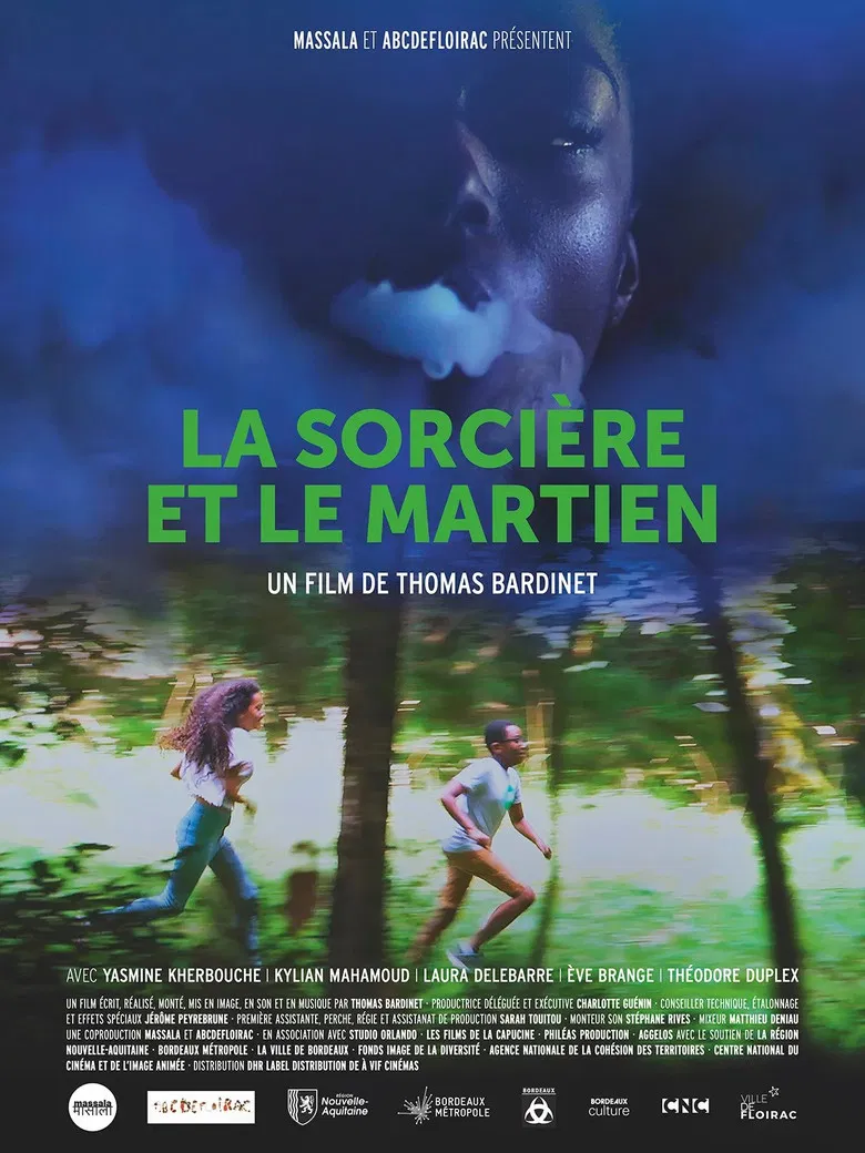 La sorcière et le martien poster background