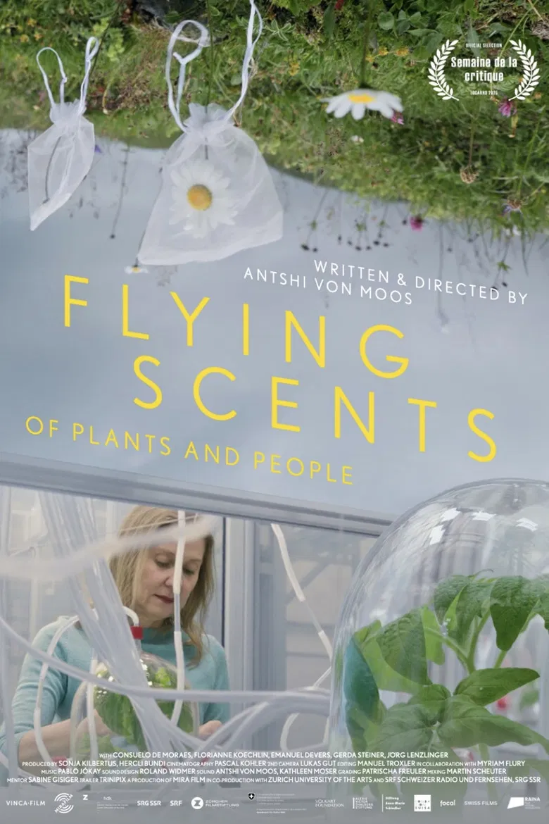 Flying Scents - of Plants and People poster background