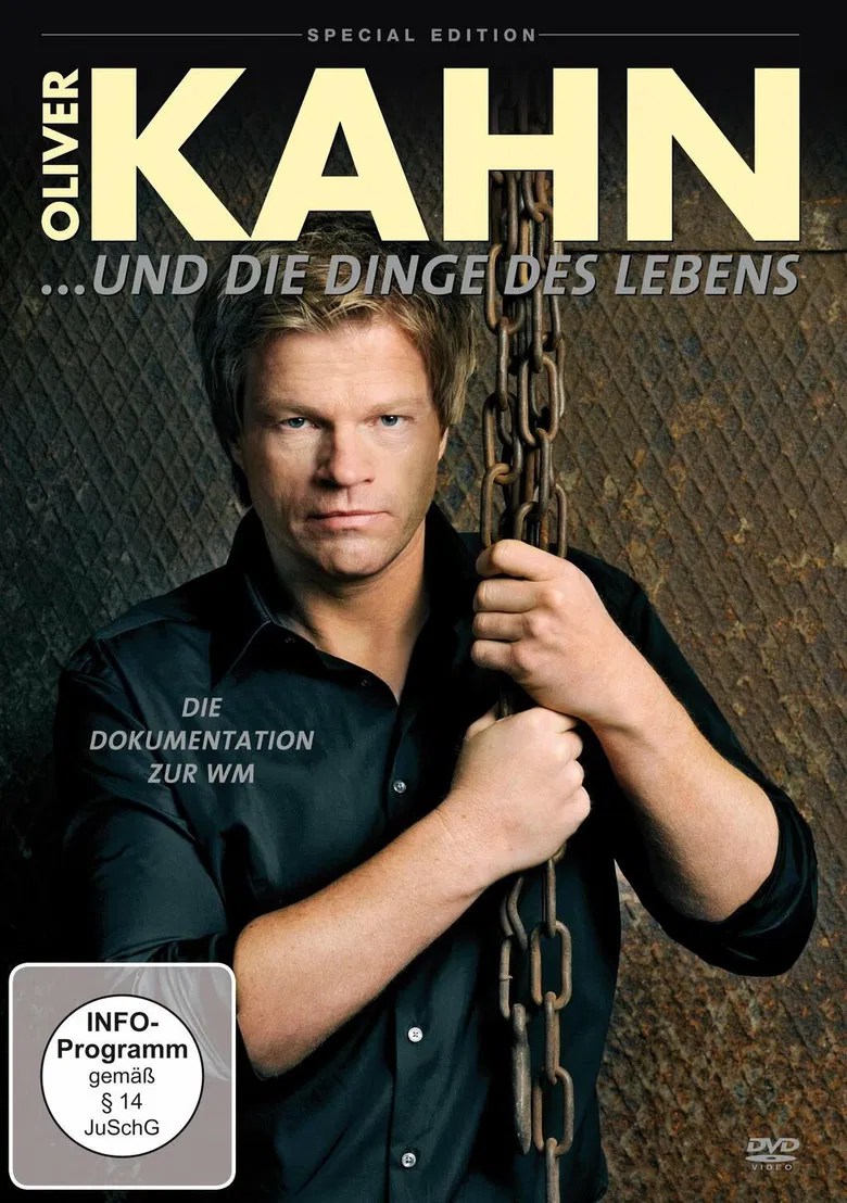 Oliver Kahn und die Dinge des Lebens poster background