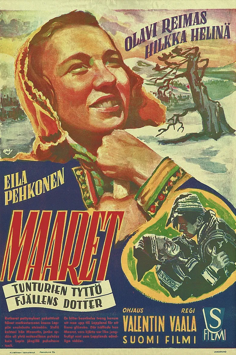 Maaret – tunturien tyttö poster background