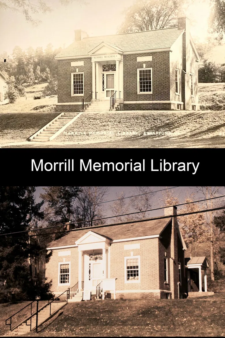 Postcard: Morrill Memorial Library poster background