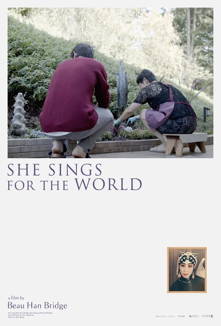 She Sings for the World poster background