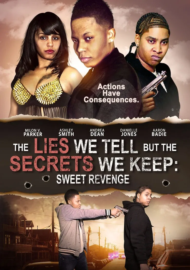 The Lies We Tell But the Secrets We Keep: Sweet Revenge poster background