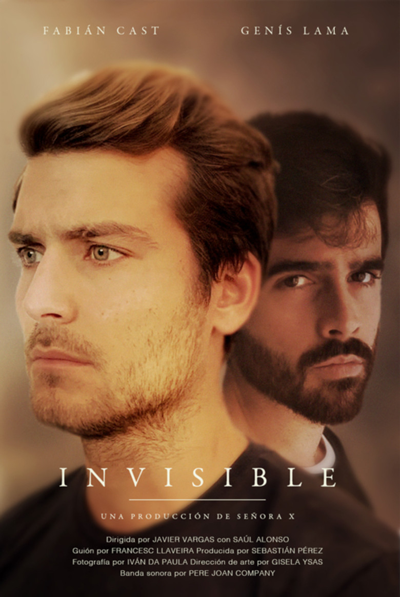 Invisible poster background