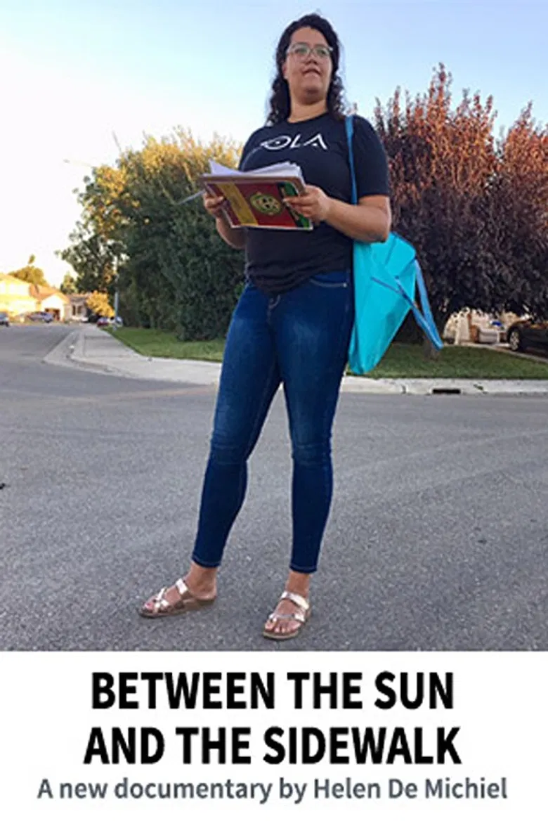 Between the Sun and the Sidewalk poster background