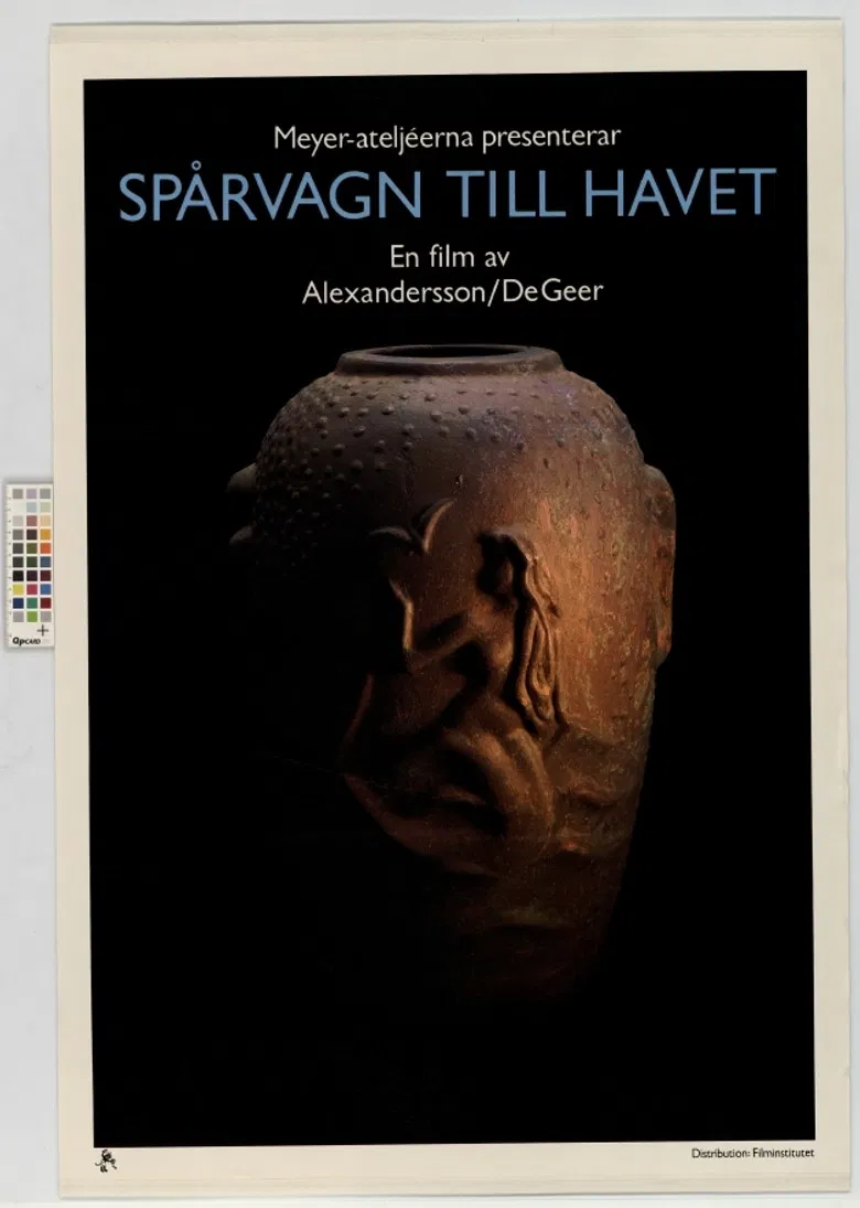 Spårvagn till havet poster background