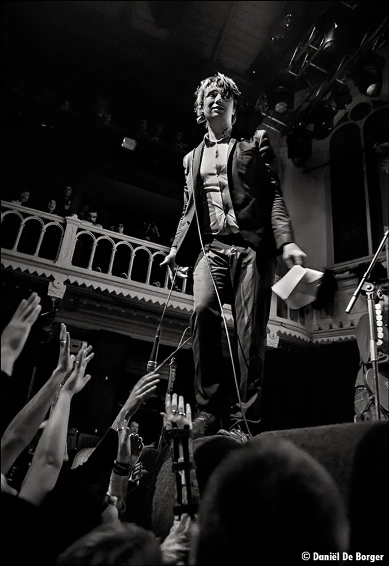 Babyshambles Live at AB - Ancienne Belgique poster background