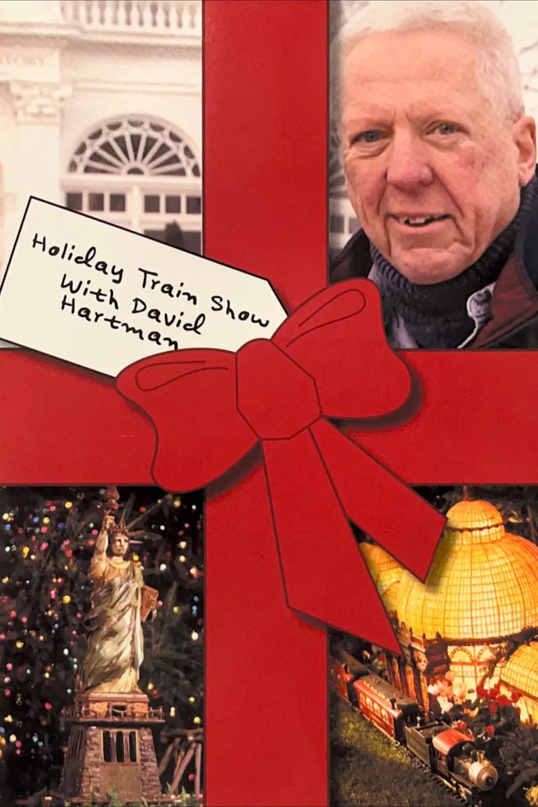 Holiday Train Show With David Hartman poster background