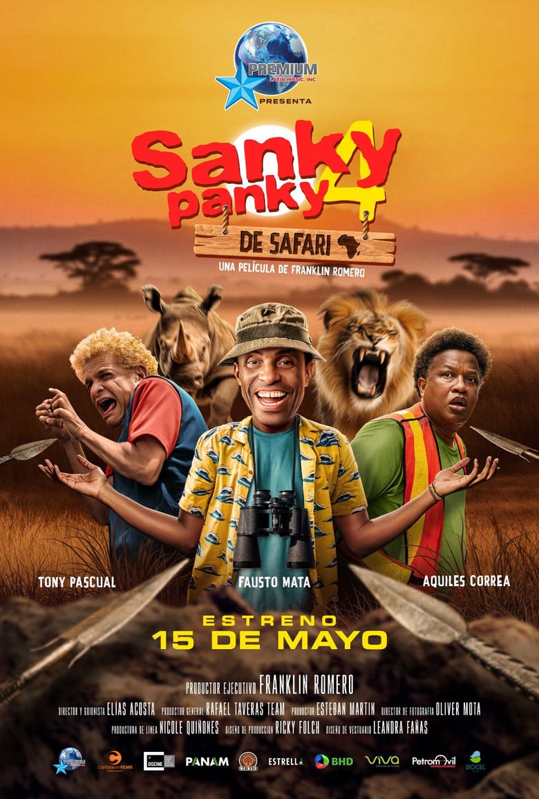 Sanky Panky 4: The Safari poster background