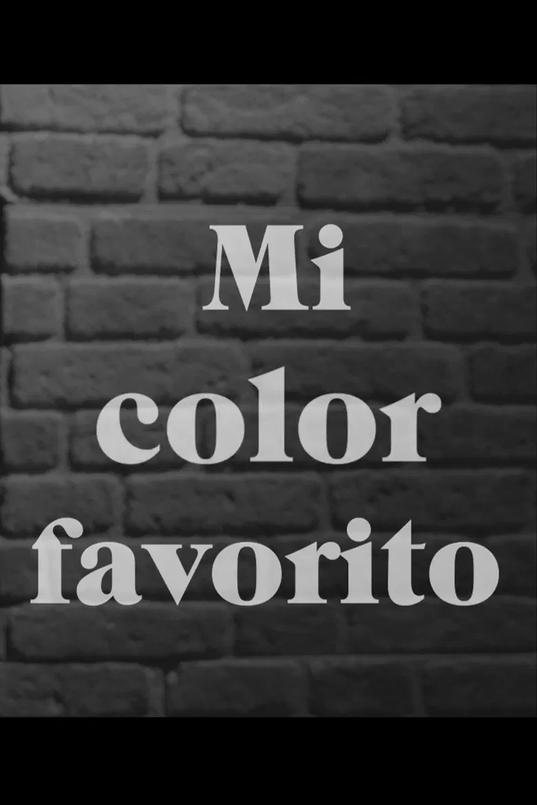Mi Color Favorito poster background