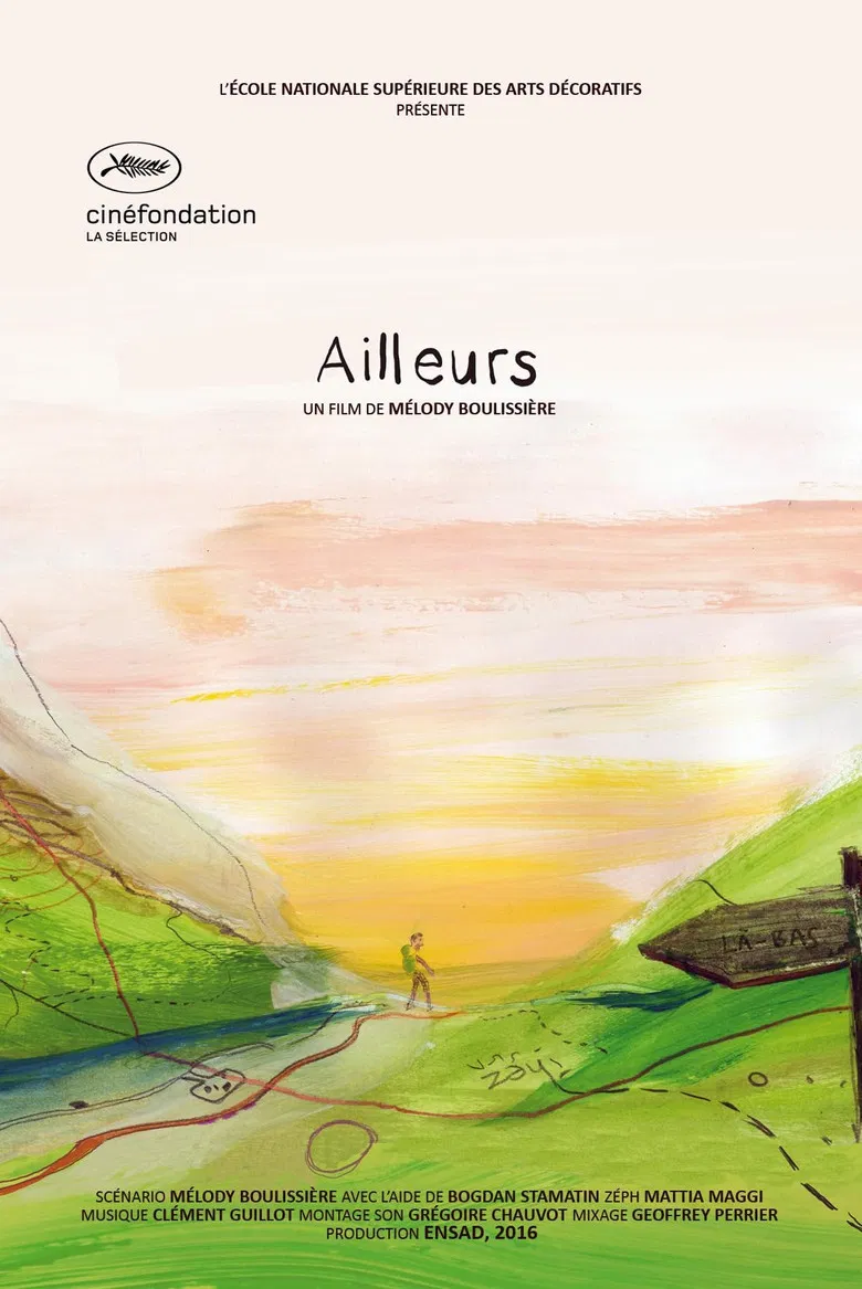 Somewhere poster background