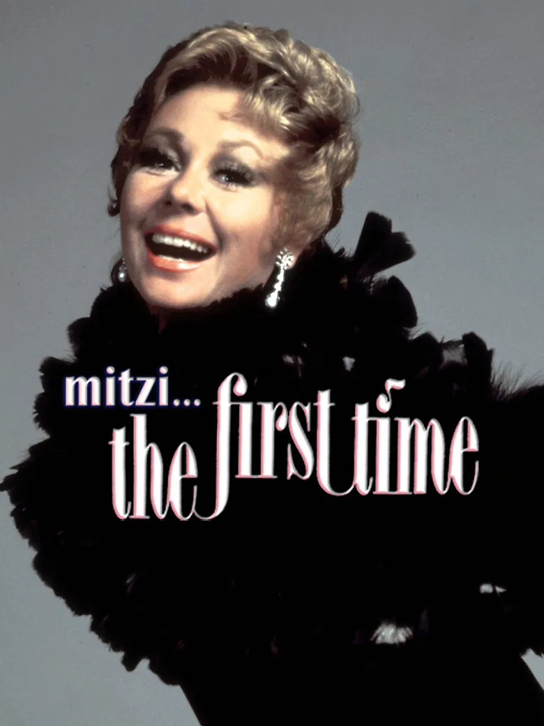 Mitzi... The First Time poster background