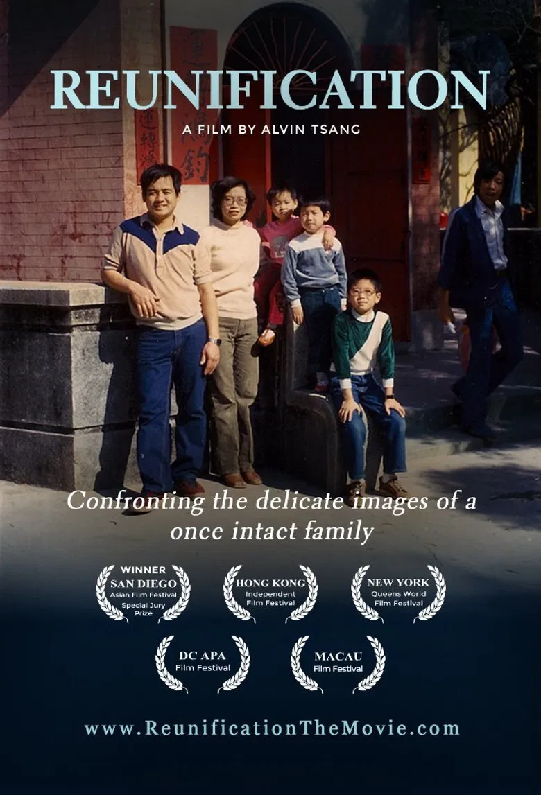 Reunification poster background