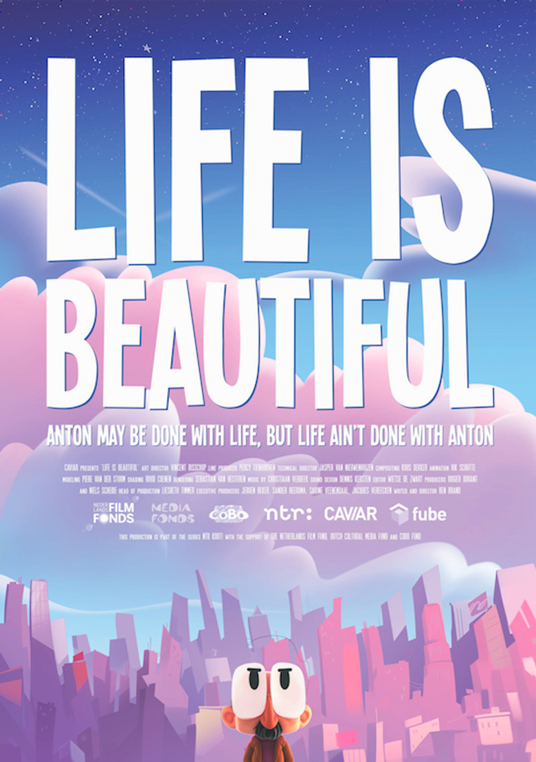 Life Is Beautiful poster background
