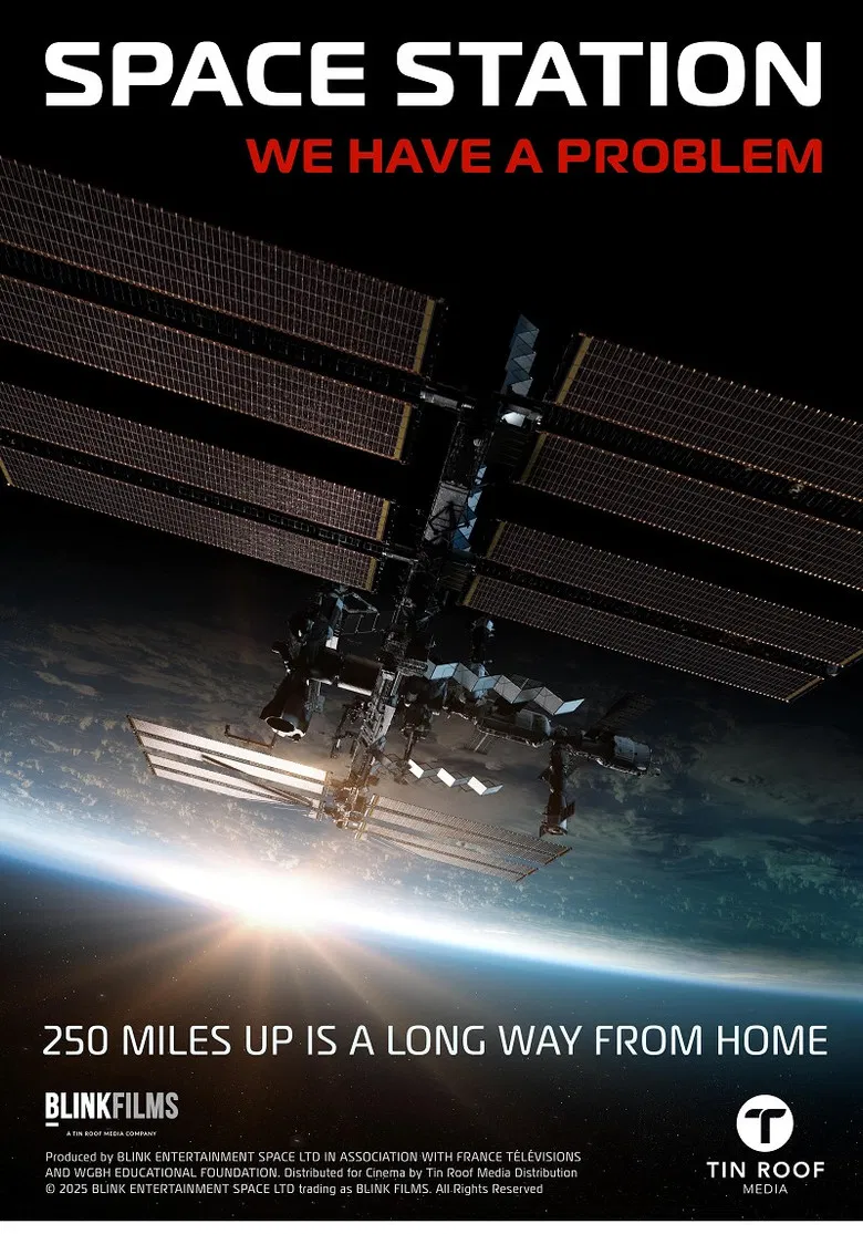 Space Station: We Have A Problem poster background