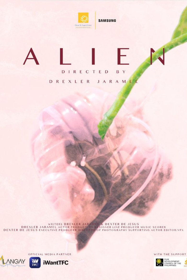 Alien poster background