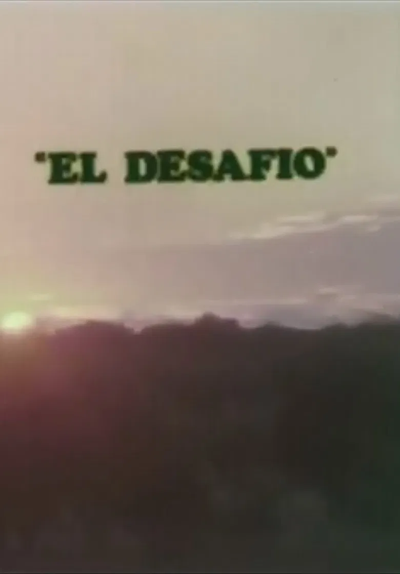 El desafío poster background
