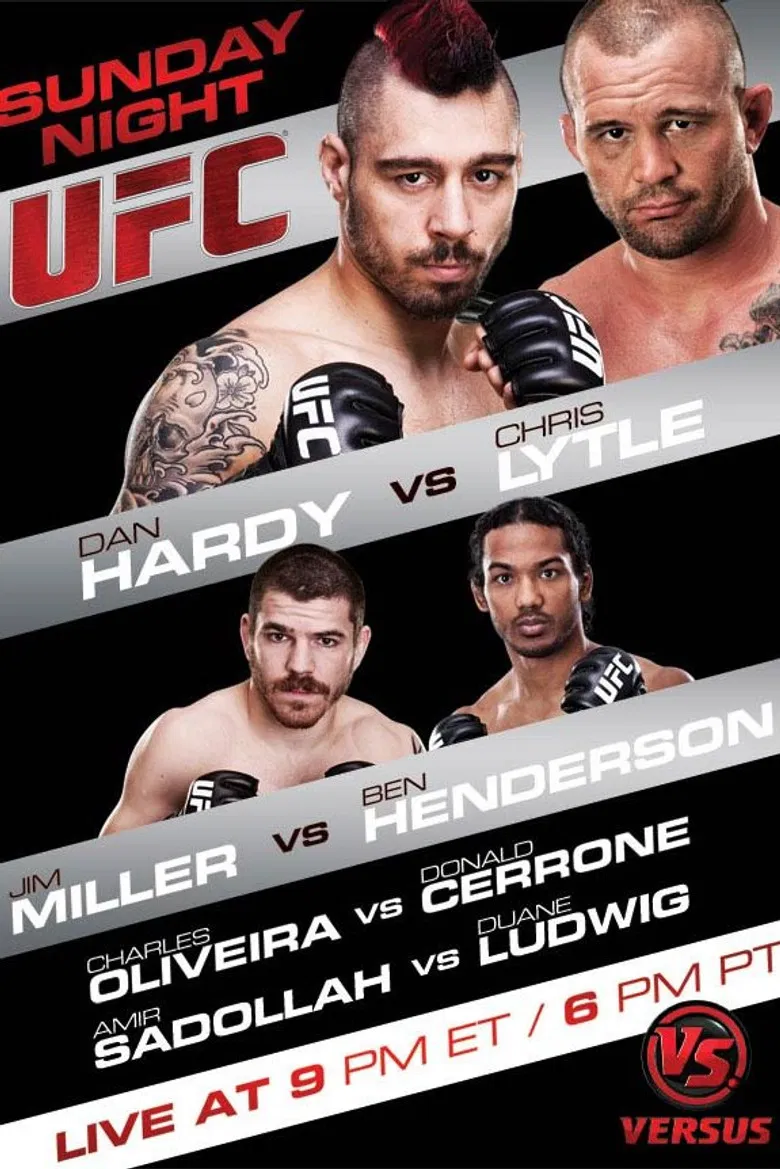 UFC on Versus 5: Hardy vs. Lytle poster background